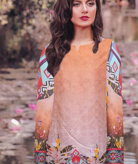 Ranjhni Emb Chikankari Linen`20 LF#3