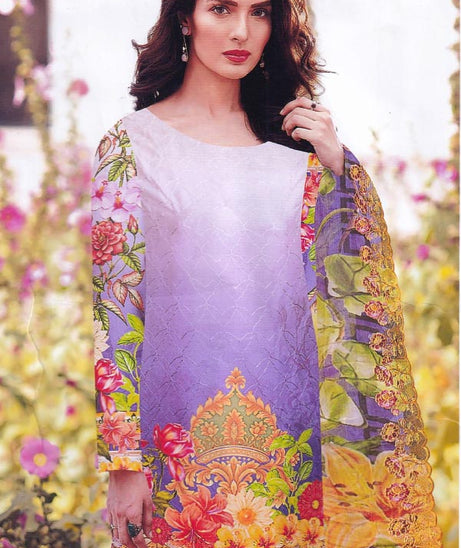 Ranjhni Emb Chikankari Linen`20 LF#8