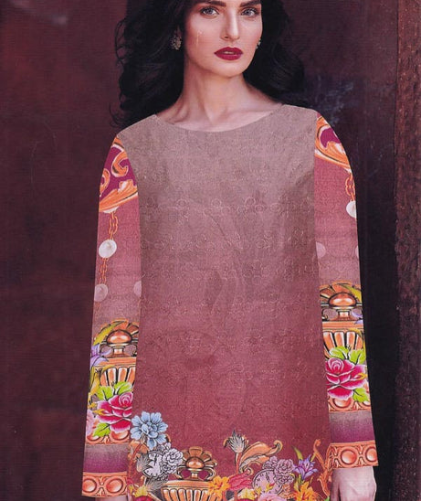 Ranjhni Emb Chikankari Linen`20 LF#9