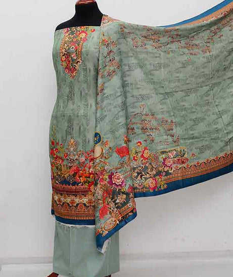 Rashid D/Classic Slub Linen`20 D#3250 L Green