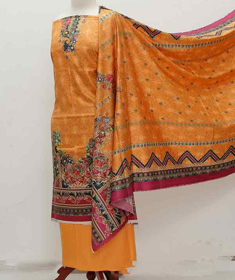 Rashid D/Cottle Linen`20 D#615 Orange