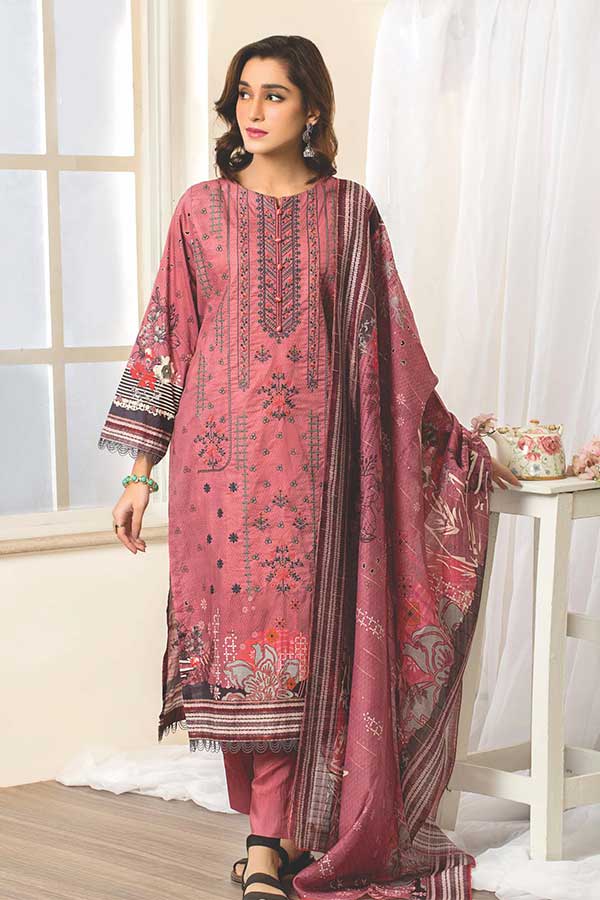 Rashid Hazel Emb Lawn'23 D#7422