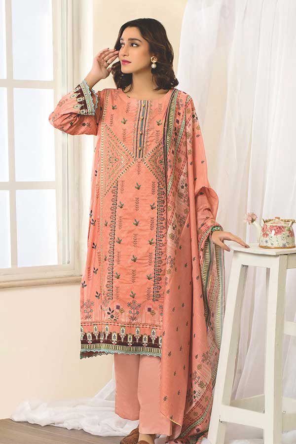 Rashid Hazel Emb Lawn'23 D#7424