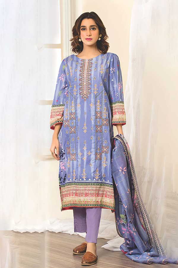 Rashid Hazel Emb Lawn'23 D#7429