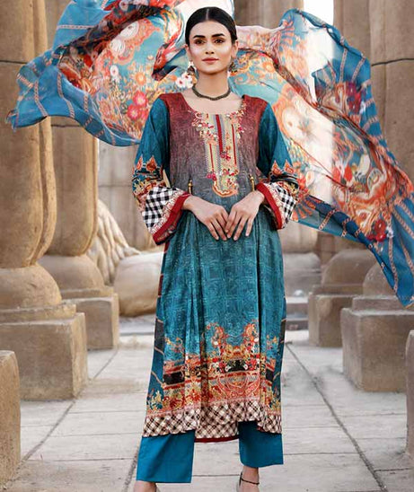 Rashid Orissa Emb Linen`20 D#2708