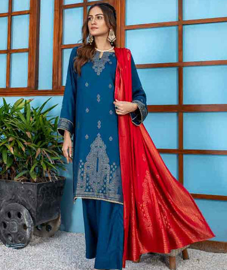 Rashid Broshia Banarsi Linen`21 D#1115