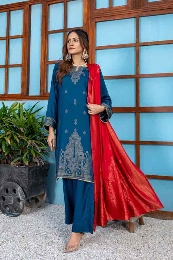 Rashid Broshia Banarsi Linen`21 D#1115