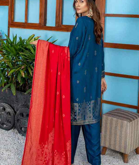 Rashid Broshia Banarsi Linen`21 D#1115
