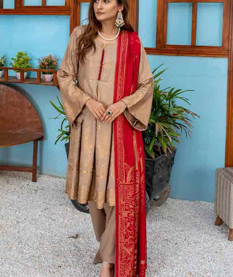 Rashid Broshia Banarsi Linen`21 D#1117