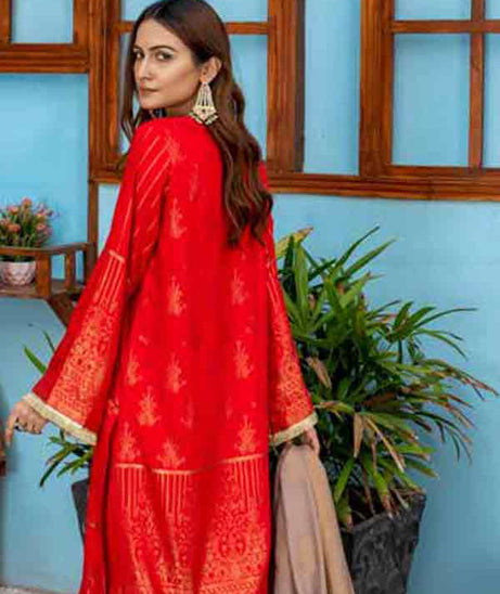 Rashid Broshia Banarsi Linen`21 D#1120