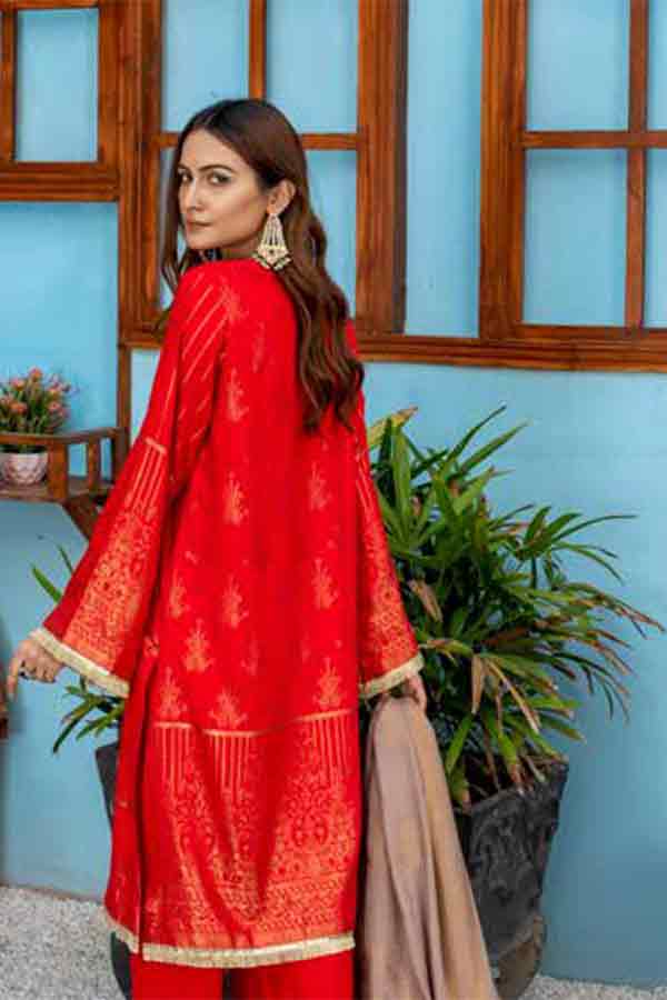 Rashid Broshia Banarsi Linen`21 D#1120