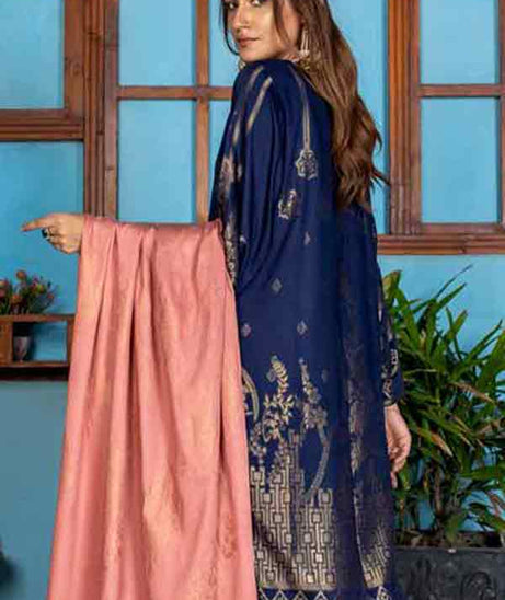 Rashid Broshia Banarsi Linen`21 D#1121