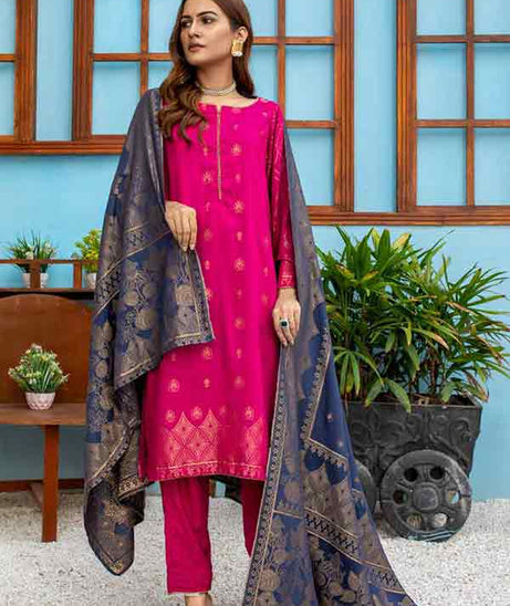 Rashid Broshia Banarsi Linen`21 D#1122