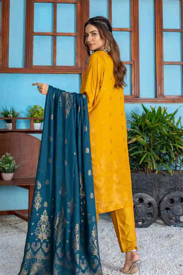 Rashid Broshia Banarsi Linen`21 D#1123