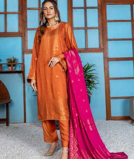 Rashid Broshia Banarsi Linen`21 D#1124