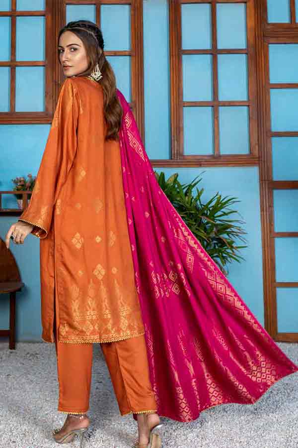 Rashid Broshia Banarsi Linen`21 D#1124
