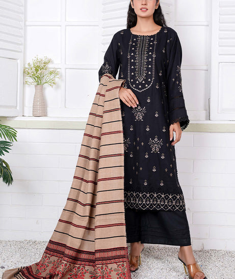 Rawayat Emb Jacquard`24 D#1 (Black)