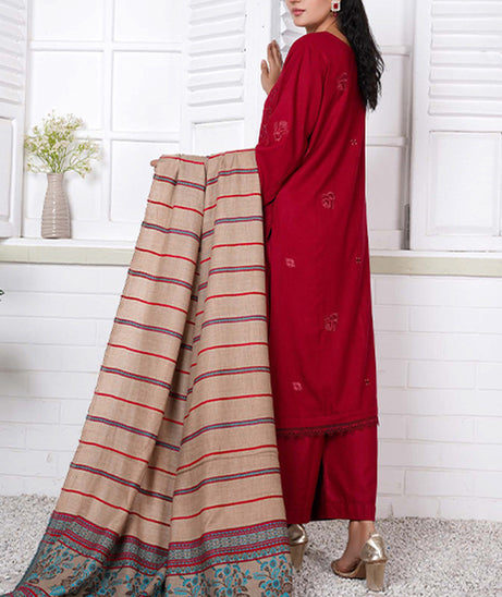 Rawayat Emb Jacquard`24 D#1 (Maroon)