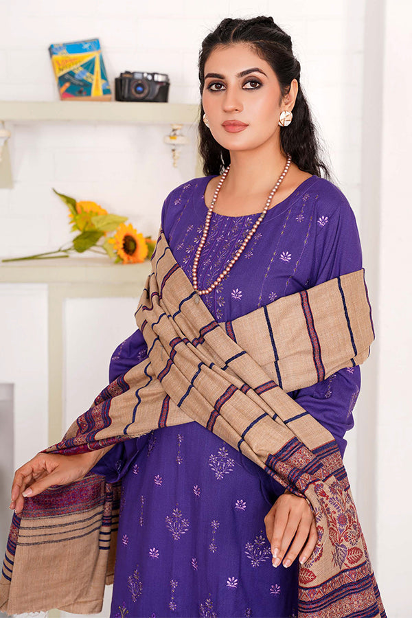 Rawayat Emb Jacquard`24 D#1 (Purple)