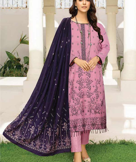 Rawayat Woolen Emb Shawl`23 D#02