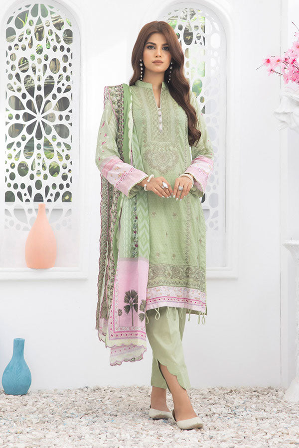 Regalia Embroidered Lawn'24 D#6