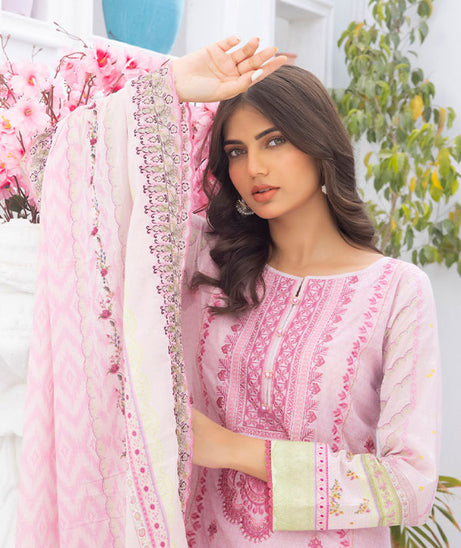 Regalia Embroidered Lawn'24 D#8