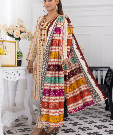 Regalia Identic Khaddar'24 Vol-2 D#1