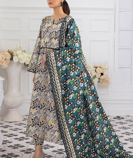 Regalia Identic Khaddar'24 Vol-2 D#10