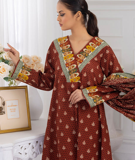 Regalia Identic Khaddar'24 Vol-2 D#9