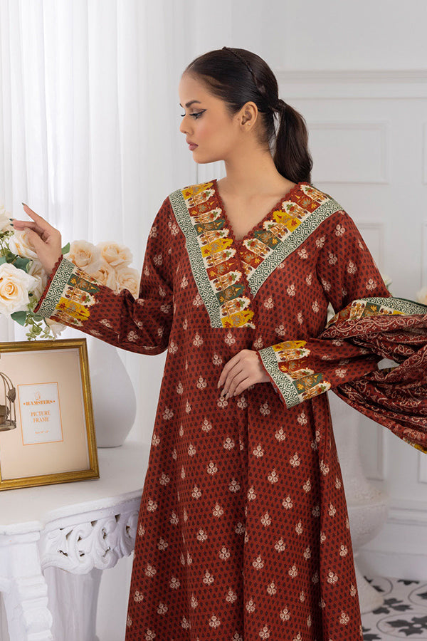 Regalia Identic Khaddar'24 Vol-2 D#9