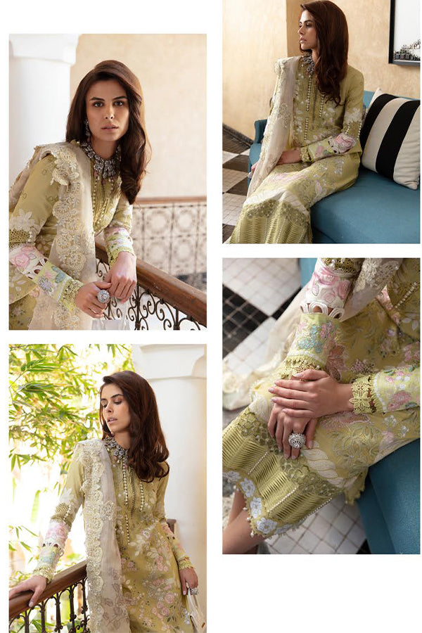 Republic Amaani Eid Luxury Lawn'23 D#7-A