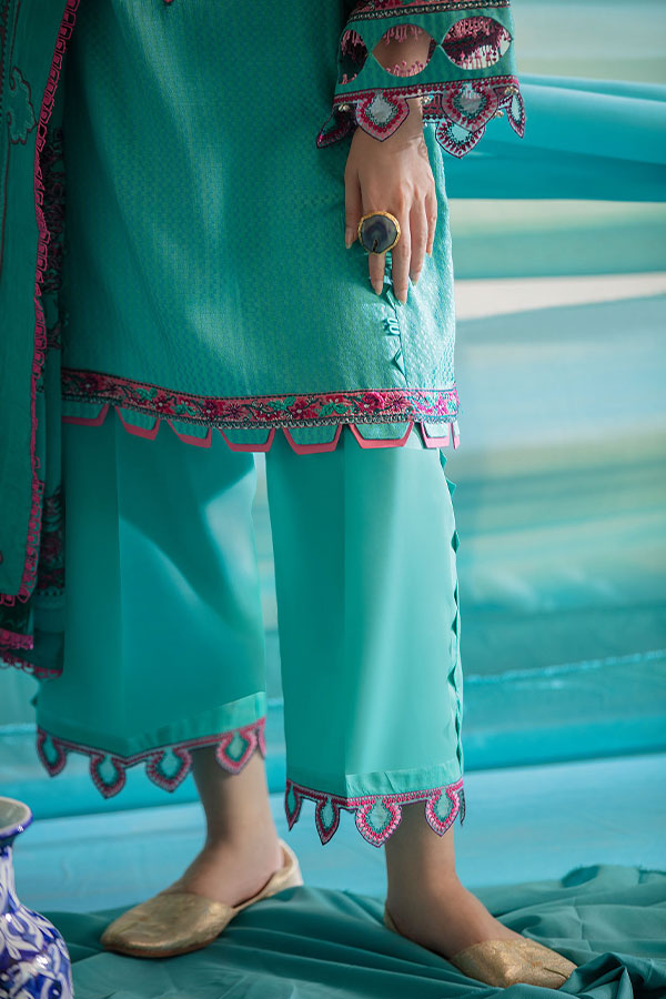 Republic S/S Unstitched Lawn`21 D#07