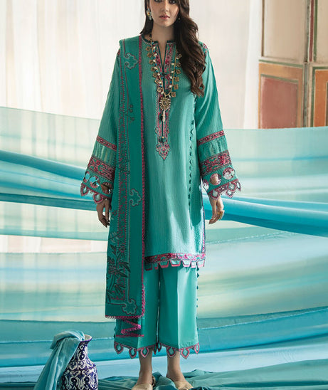 Republic S/S Unstitched Lawn`21 D#07