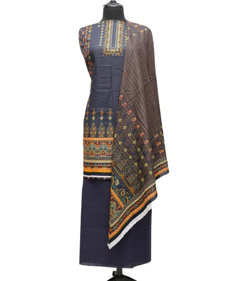 Riwayat Print Khaddar`21 D#11839 (Nevy Blue)