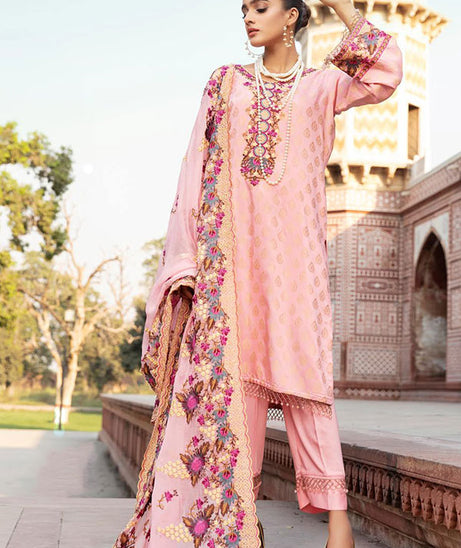 Shaista Roop Emb Linen`21 D#435