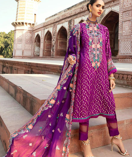 Shaista Roop Emb Linen`21 D#436