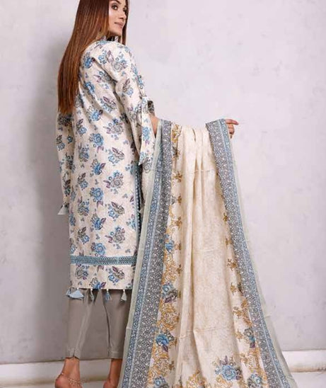 Roshni Print Lawn`22 D#905 Pista