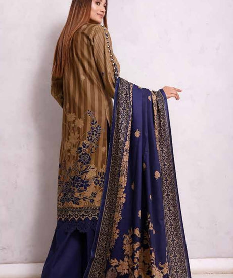 Roshni Print Lawn`22 D#908 Blue