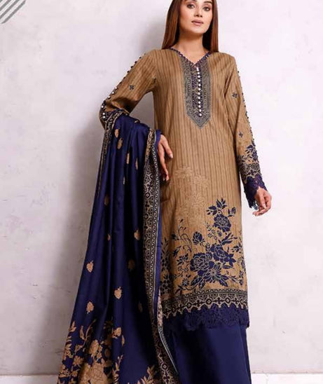 Roshni Print Lawn`22 D#908 Blue