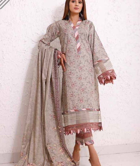 Roshni Print Lawn`22 D#915 Pista