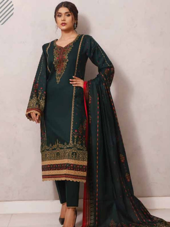 Roshni Print Lawn`22 D#916 D Green