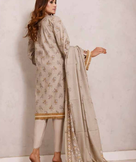 Roshni Print Lawn`22 D#918 Fawn
