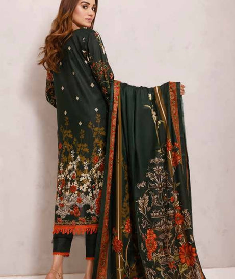 Roshni Print Lawn`22 D#919 Green
