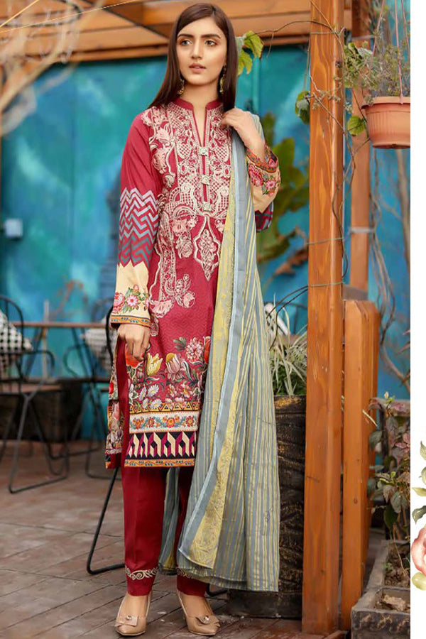 Roupas Luxury Lawn'20 RP#1-B