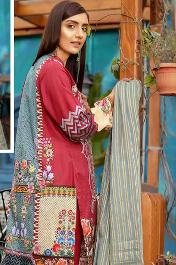 Roupas Luxury Lawn'20 RP#1-B