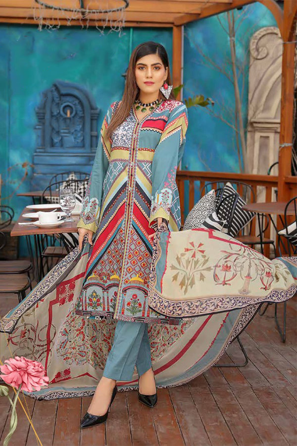 Roupas Luxury Lawn'20 RP#4-A