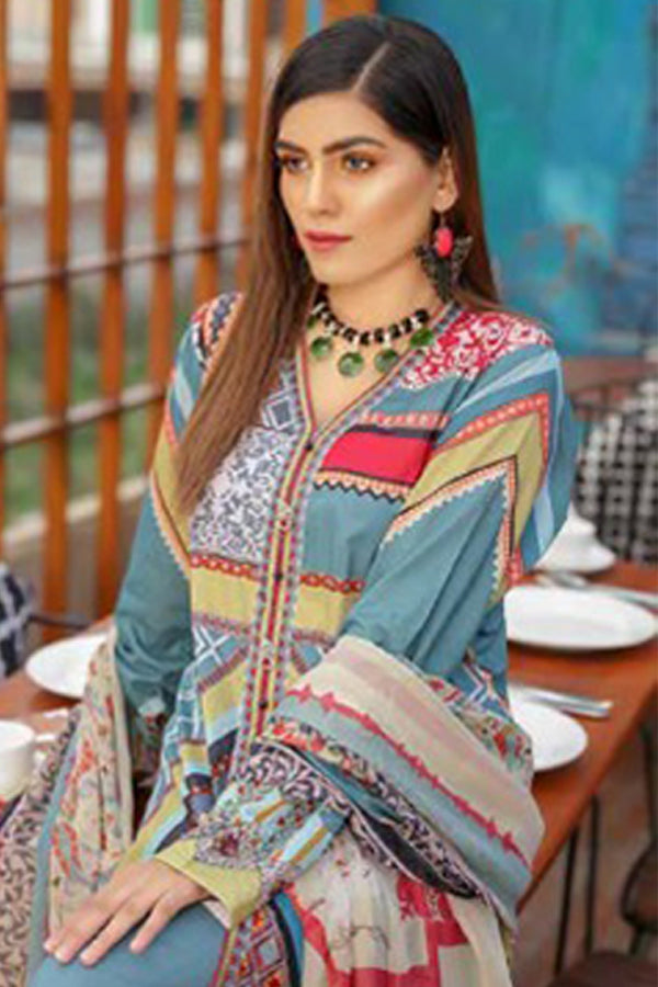 Roupas Luxury Lawn'20 RP#4-A
