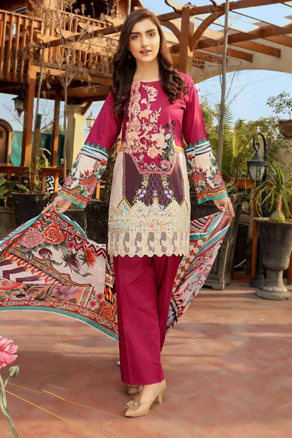 Roupas Luxury Lawn'20 RP#8-B