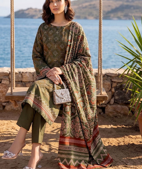 Royal Designer D/Linen`26 D#5413 (Olive Green)