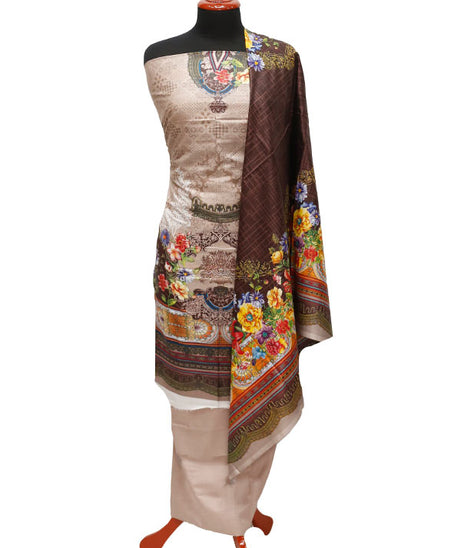 Royal Designer Lawn`21 D#103 Brown